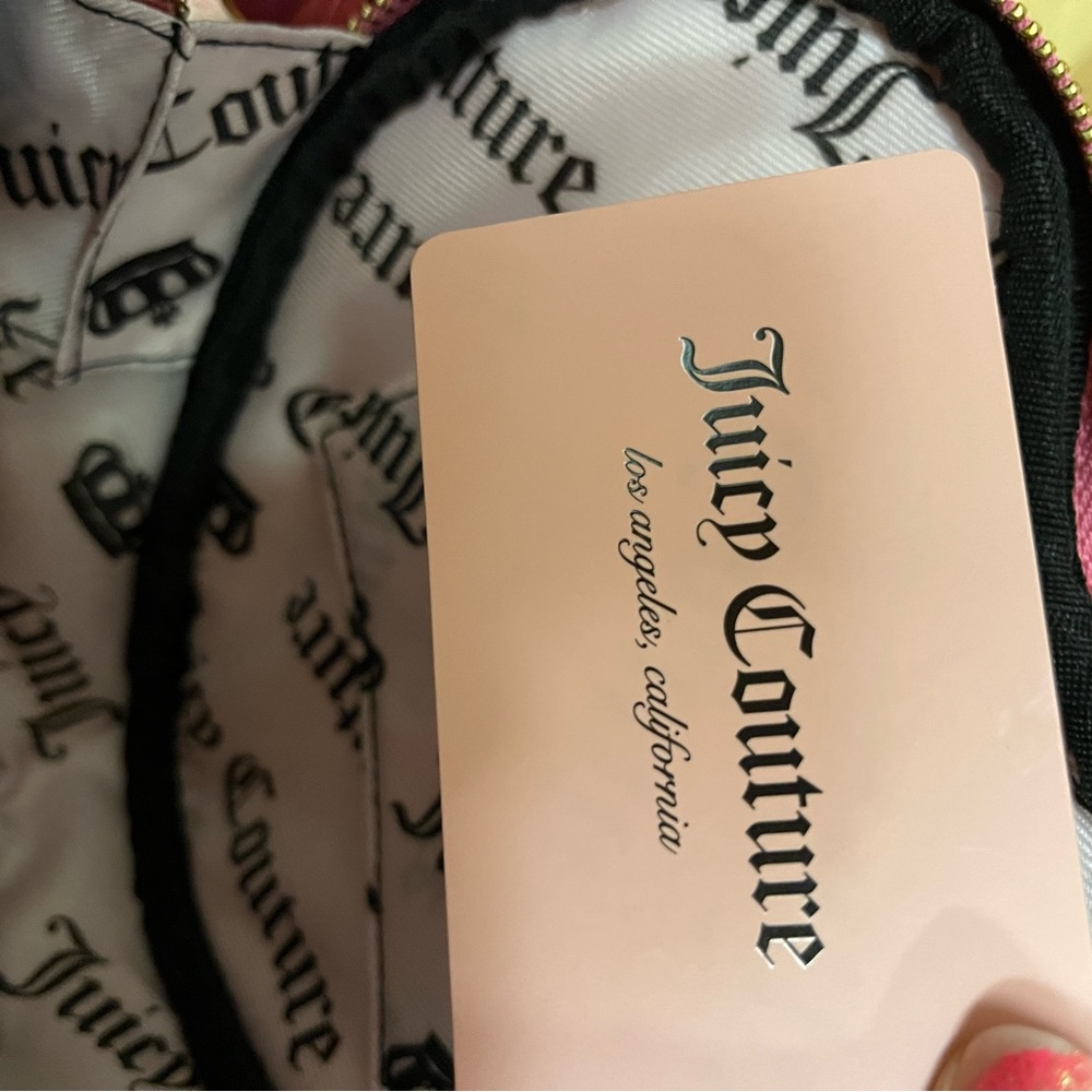 Juicy Couture Pink Quilted Heart Bag NWOT - Picture 10 of 10